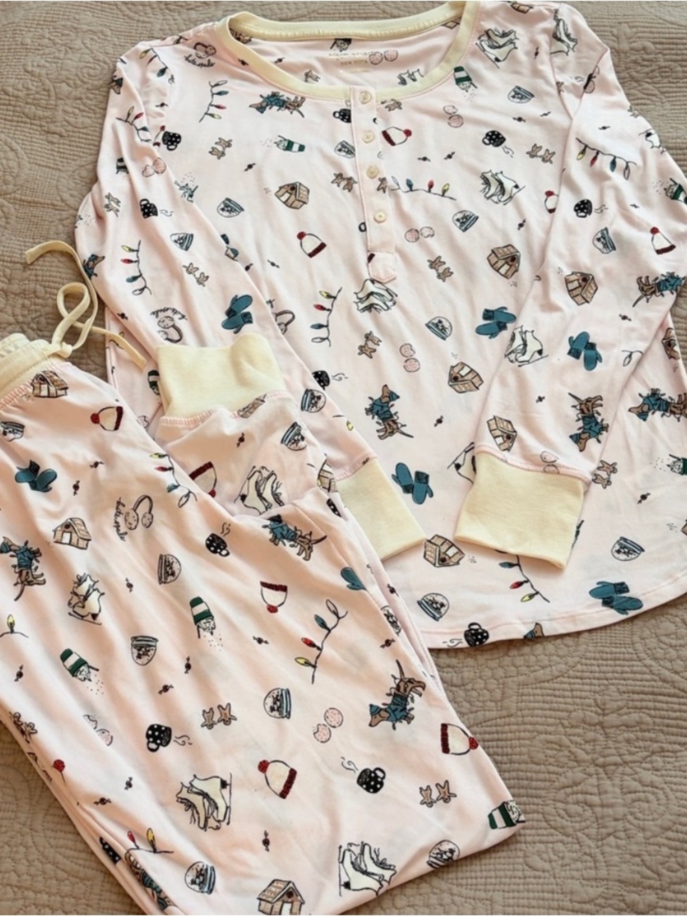 Kate Spade Henley Holiday
Pajama Set
